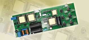 圖2:200W LED照明系統的電源方案原型