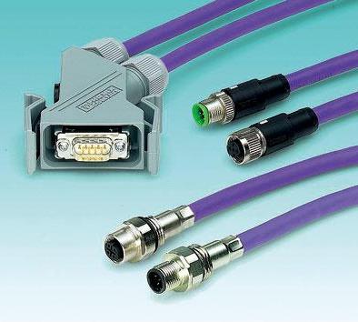 圖1 現(xiàn)場總線連接器利用一進(jìn)、一出兩個通道和可開關(guān)控制的終端電阻，可構(gòu)成線性結(jié)構(gòu)的網(wǎng)絡(luò)