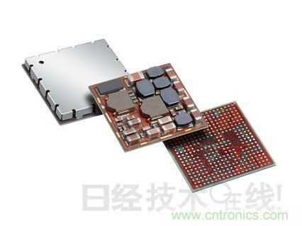圖題:TDK推出采用部件內(nèi)置基板的復合電源管理模塊