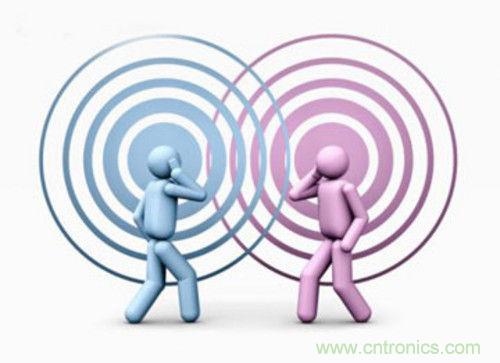 圖3:電話(huà)周?chē)纬奢椛浯艌?chǎng)