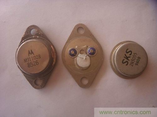 暴力拆解對比:進口金封三極管VS國產金封三極管