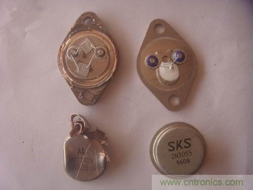 暴力拆解對比:進口金封三極管VS國產金封三極管