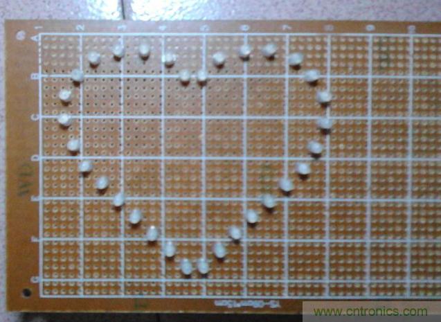 三八節(jié)將至!DIY心形LED流水燈!你們懂的~