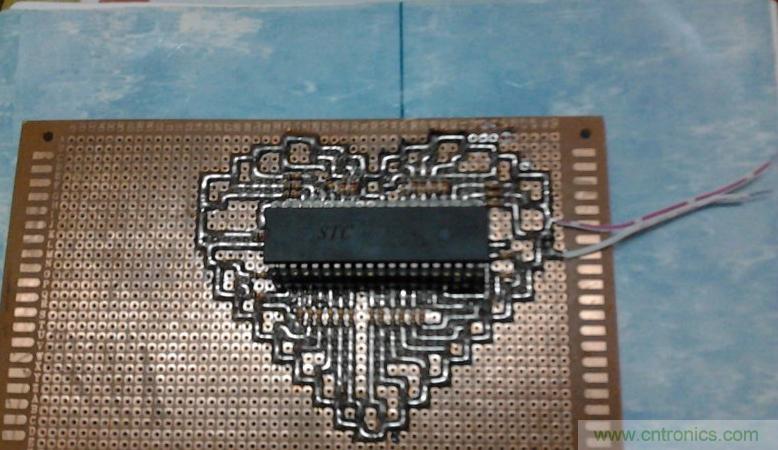 三八節(jié)將至!DIY心形LED流水燈!你們懂的~