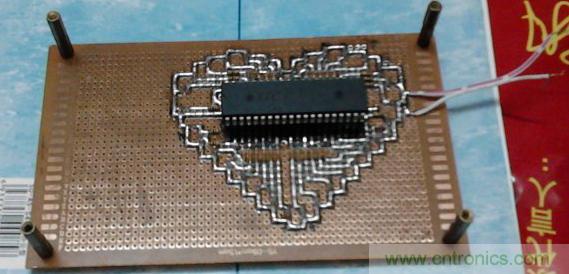 三八節(jié)將至!DIY心形LED流水燈!你們懂的~