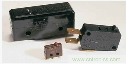 霍尼韋爾的MICRO SWITCH™微動開關有多種配置可供選擇，能夠滿足工程師們的特定需求。