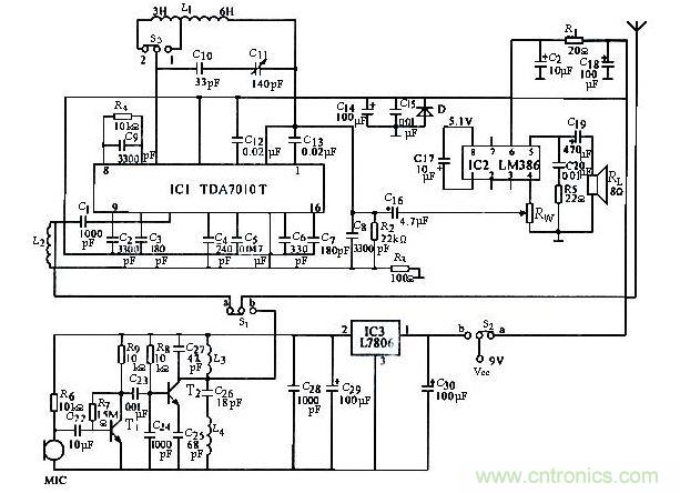 發(fā)燒友的最愛:調(diào)頻對講機(jī)電路設(shè)計(jì)