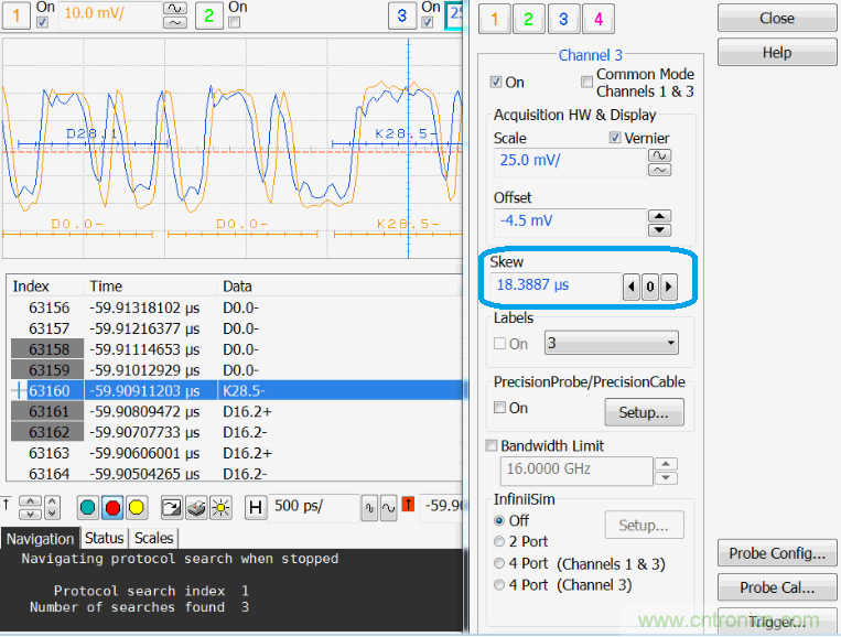 圖8 固有時延的補償
