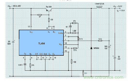 Buck拓撲穩壓電源