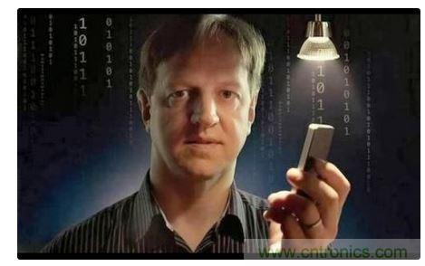  Li-Fi——就像“用火炬發送莫爾斯碼”