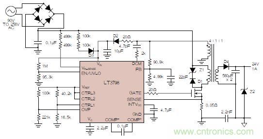 有了高壓反激式控制器，視頻安防系統“有如神助”！