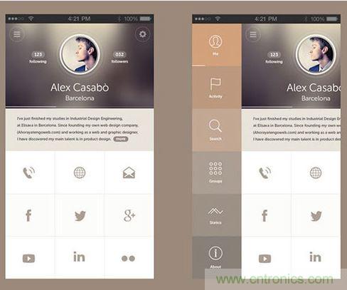 讓圖片帶你走進驚艷實用的手機APP菜單世界!