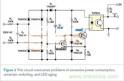 新一代LED光耦電路設(shè)計，改進老化和能耗