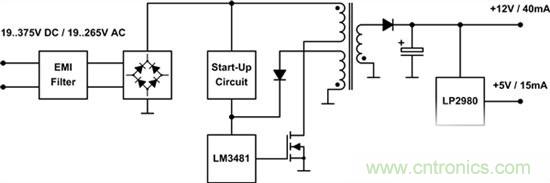 大腦風(fēng)暴:超寬輸入小功率反激式轉(zhuǎn)換器的設(shè)計攻略