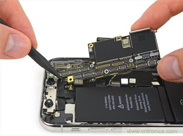 蘋果iPhone X iFixit拆解報告:雙層主板+雙單元電池