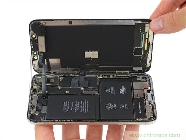 蘋果iPhone X iFixit拆解報告:雙層主板+雙單元電池