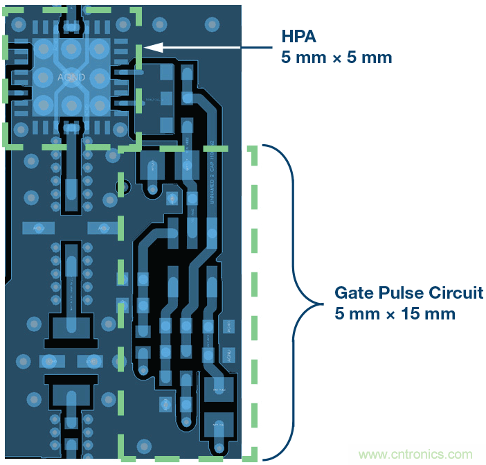 如何設計一種電路讓在200 ns內開啟或關閉RF源?