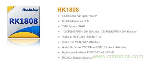 年終案例匯總!2019年瑞芯微AI芯片三大應用場景盤點 年終案例匯總!2019年瑞芯微AI芯片三大應用場景盤點
