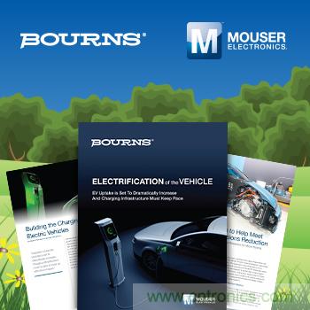 貿(mào)澤攜手Bourns推出電子書,解讀電動(dòng)汽車充電設(shè)施相關(guān)知識