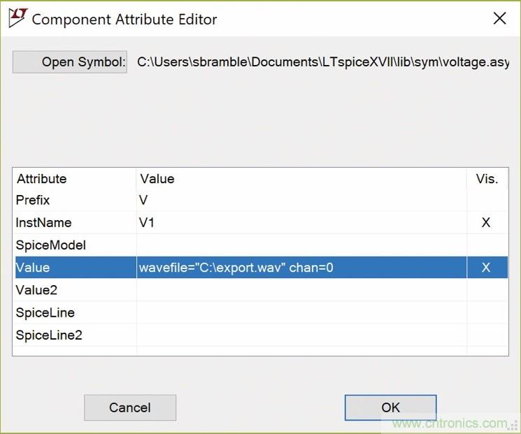 LTspice音頻WAV文件:使用立體聲和加密語音消息