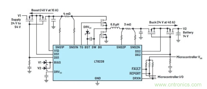 簡化雙電池電源系統(tǒng),48 V/12 V汽車應用指日可待 簡化雙電池電源系統(tǒng),48 V/12 V汽車應用指日可待