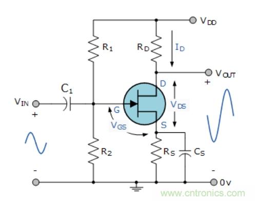 共源JFET放大器分析 共源JFET放大器分析