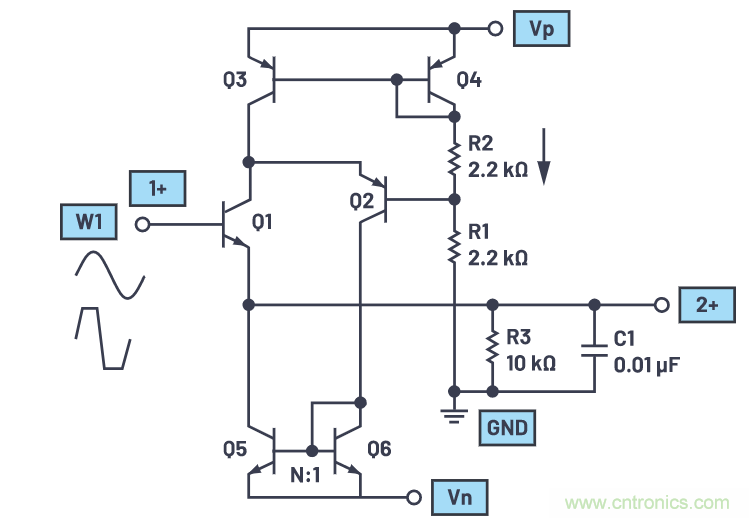 ADALM2000實驗:發射極跟隨器(BJT)