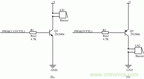 容易忽略的電路細節(jié)——三極管驅(qū)動蜂鳴器 容易忽略的電路細節(jié)——三極管驅(qū)動蜂鳴器