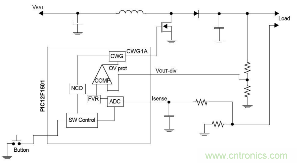 如何使用純模擬控制的降壓和升壓電源來實現輸出穩壓？