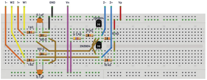 ADALM2000實驗:BJT差分對