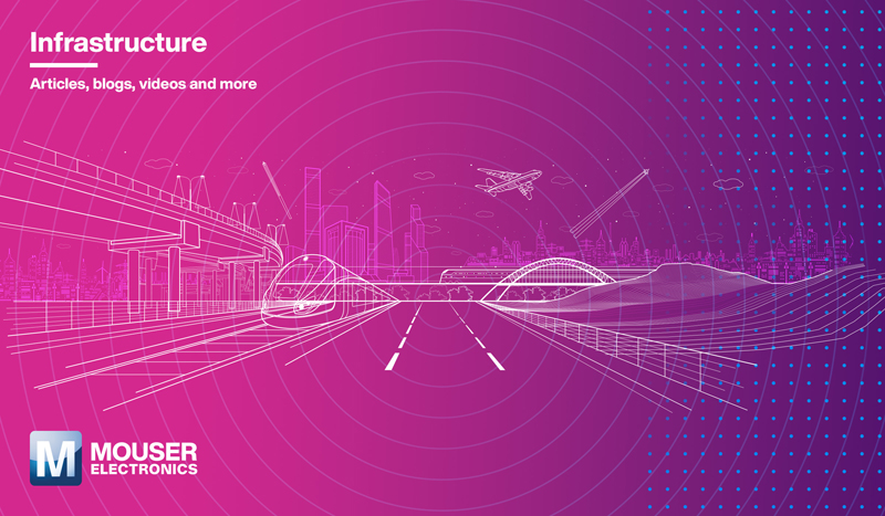 貿澤推出針對基礎設施和智慧城市的工程技術資源中心 貿澤推出針對基礎設施和智慧城市的工程技術資源中心