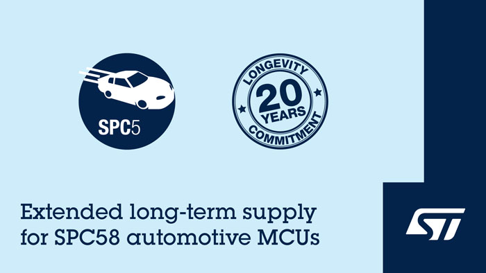 意法半導(dǎo)體保障SPC58汽車MCU供應(yīng)20年，破解供應(yīng)鏈焦慮