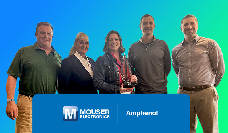 權(quán)威認(rèn)證!貿(mào)澤電子斬獲Amphenol SV Microwave全球代理商年度大獎 權(quán)威認(rèn)證!貿(mào)澤電子斬獲Amphenol SV Microwave全球代理商年度大獎