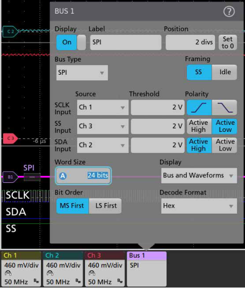 如何使用帶有I2C和SPI解碼的示波器排查系統問題